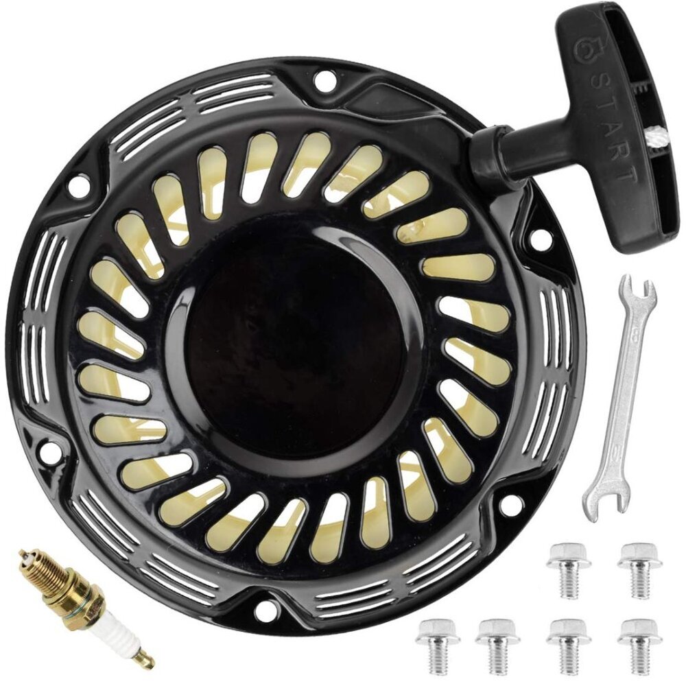 Reliable Recoil Starter for Predator 212 & 6.5HP Engines - Complete Kit Included